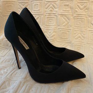 GIANNI RENZI BLACK PUMPS CD 1493QS.  SIZE 41 EU
